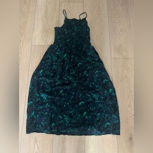 Brixton Black and Green Pattern dress